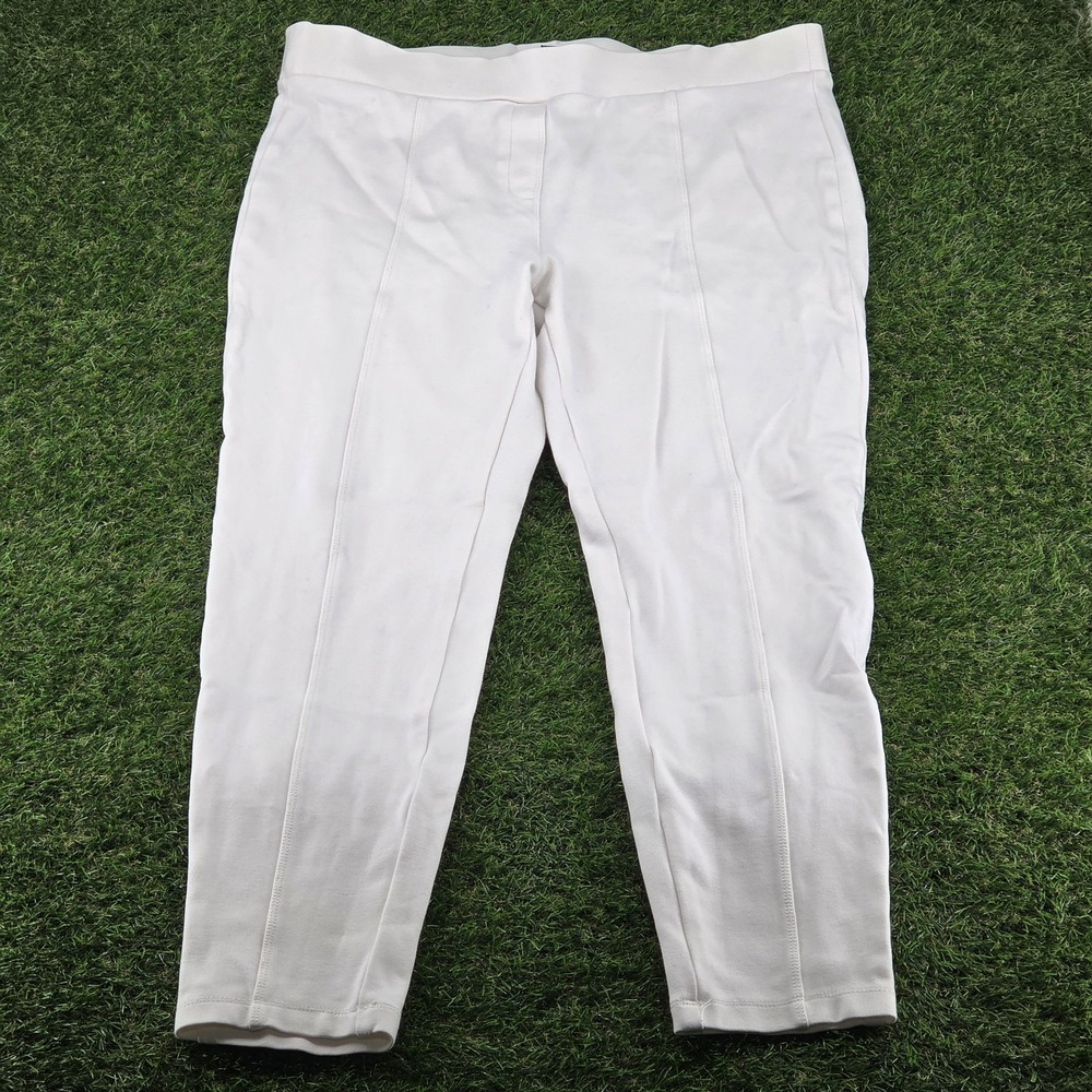 Style&Co White Pull on Pants in size XL